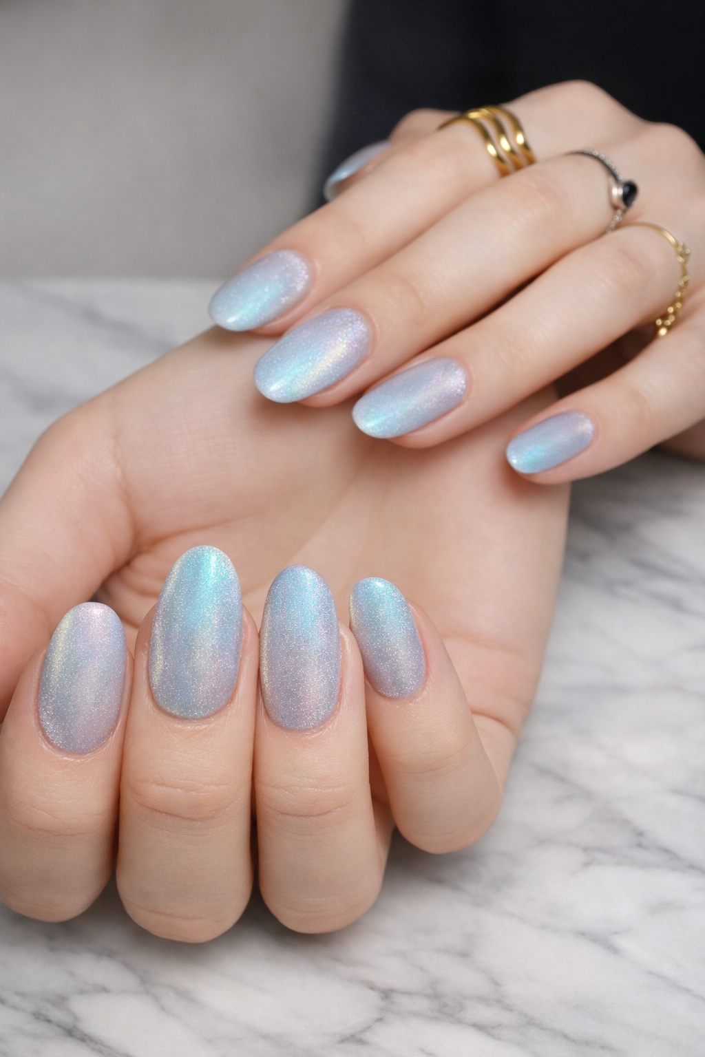 Effet chrome lumineux