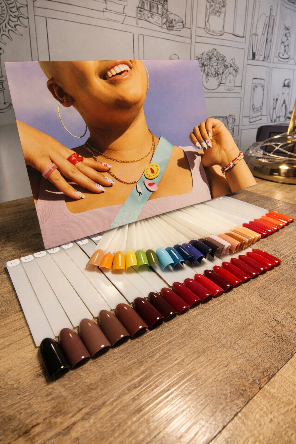 Nuancier de couleurs Ongles d'Amour