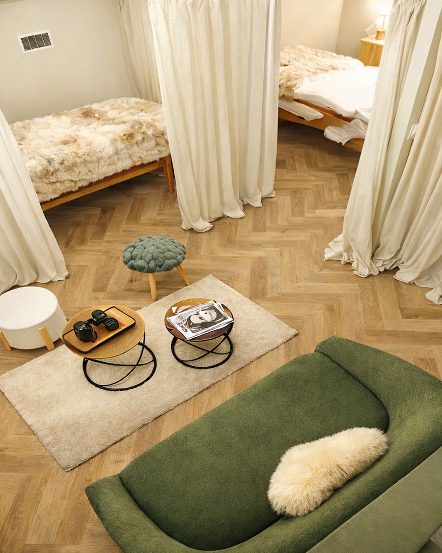 Espace de soin du salon